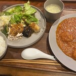 凛丹 toiet - エビのチリソース煮ランチ1,320円