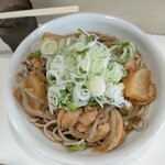 麺処 盛盛 - もつそば¥750＋麺2倍¥200