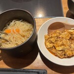 Shabushabu KINTAN Daikanyama Honten - お惣菜の中華春雨と麻婆豆腐