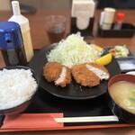 Sai Tonkatsu - 和豚もち豚ロースカツと銘柄豚メンチカツ定食