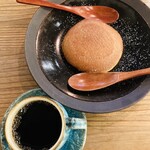 Usagiya CAFE - うさどらフレンチ焼き900円　　　　　　　　　　　　オリジナル焙煎珈琲追加500円