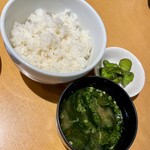 Sakanaya Dojo Nagoya Taikodoriguchi Ten - ご飯セット(大盛)@430