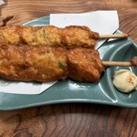 宗庵 よこ長 - すり身天串