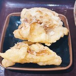 香川一福 - サクサク揚げたて舞茸天　大きいの2個250円