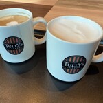 タリーズコーヒー - カプチーノとカフェラテ