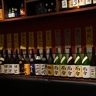 [There are three types of popular "Dassai"] We offer a variety of local sake and shochu from all over the country♪