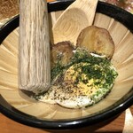 Shun Kobo Kura - お通しの自分で作るポテトサラダ