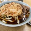 ふたばや - 料理写真:うどん2.5＋天ぷら＋肉 650円＋100円＋200円