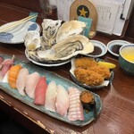 Kaki to Sushi Umi no Okite - 