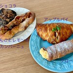 つむぎこむぎ - 料理写真:パン4種