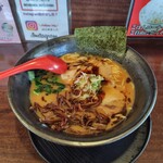 仙台とんこつラーメン 一番堂 - 黒ラーメン