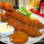 Kitchen Minami - エビフライ定食 2400円