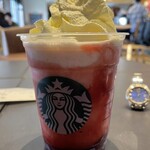 Starbucks Coffee Nishitomorakui Mamoya Ten - メリーベリーストロベリーフラペチーノ