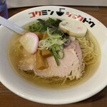 コクミンショクドウ - 白しょうゆらーめん＠900円