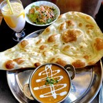 FAMILY GARDEN Nepali Indian Restaurant - Aセット チキンカレー920円