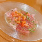 アフレキッチン - マグロのカルパッチョ