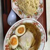 Ichiban Tei Fujinomiya Asayukichi Ten - ラーメン・味玉トッピング(並盛)、ミニチャーハン