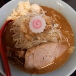 Men no. - ラーメン並(900円)ニンニク•チョイヤサイ