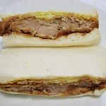 肉の山崎 - ヒレカツサンド　410円　（2014/2）　（＾＾