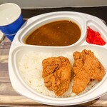 Tomakomai Iburi Curry - 肉屋の肉だらけから揚げカレー