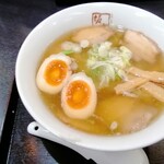 喜多方ラーメン 坂内 - 味玉ラーメン