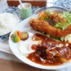 洋食堂マキシムカフェ - 料理写真:2023年11月　大エビハンバーグご飯大盛り【税込1850円】