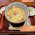 朝日屋 - ミニ美桜鶏親子丼（980円）