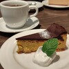 チャルマ - 料理写真:ドリップコーヒー、かぼちゃとチョコレートのチーズケーキ