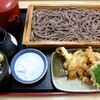 そば処　つる福 - 料理写真:げそ天もりそば