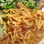 ますみ食堂 - らぁめん麺拡大