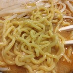 らーめん一蔵 - 麺のアップ