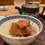 茜坂大沼 - ●お食事「与市の鰤の胡麻ダレ茶漬け」