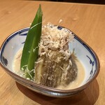 酒肴屋 いっこう - 焼茄子胡麻酢浸し