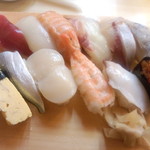 Sushi Izakaya Yatai Zushi Fukuyamacho - 寿し 竹<12貫>(税抜)1,299円　(2014.05.20)