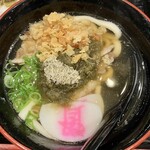 資さんうどん - かしわうどん定食510円ご飯少な目