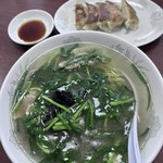 栄福 - 韮溜湯麺と餃子