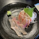 ぼら納屋 - 金目鯛お造り