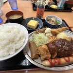 赤丸食堂 - ホリデーランチ@1380円 30食限定