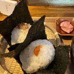 Onigiri Shirakaba Do - バフンウニ塩漬け、クラシックかつお