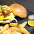 CAMP★RICKY - 料理写真:RICKEY'S BURGER PLATTER。