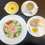 Cafe福 - 料理写真:平日ランチサラダ