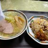 西園 - 料理写真:ラーメン塩と炒飯セット