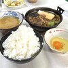 埼玉屋食堂 - 料理写真:牛鍋定食800円・ライス大50円