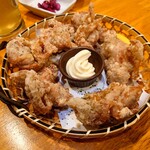 Koshituizakaya funabashi shubou - 筑波地鶏の唐揚げ