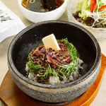 Ishiyaki Beef Tongue Garlic Rice Set