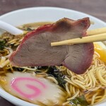 満洲園 - チャーシュー炒飯＆半ラーメンセット@\950円