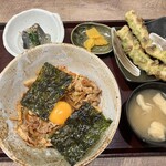 Gohanya Kanazawa - 海苔がアクセントになり、味変としても楽しめました。