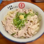 Jikasei Sanuki Udon to Niku Shinbashi Jinza - 