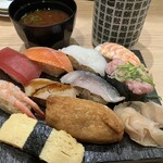 Sushi Sake Sakana Sugidama Tarumi Ten - にぎりセット