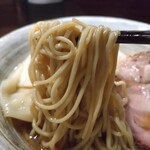 らぁ麺 花筏 - 「三河屋製麺」さんの中細ストレート麺